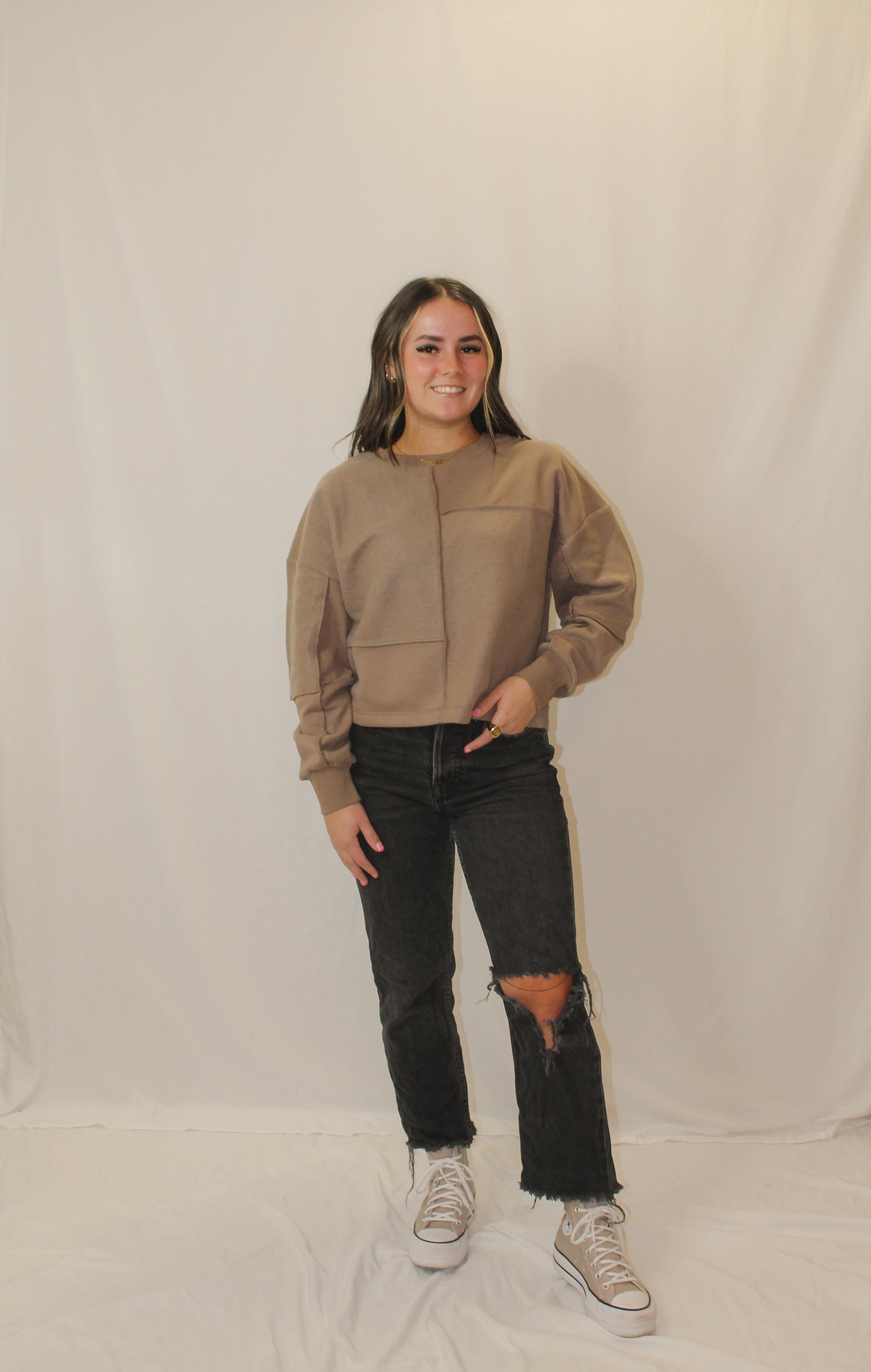 Inside Out Mocha Long Sleeve