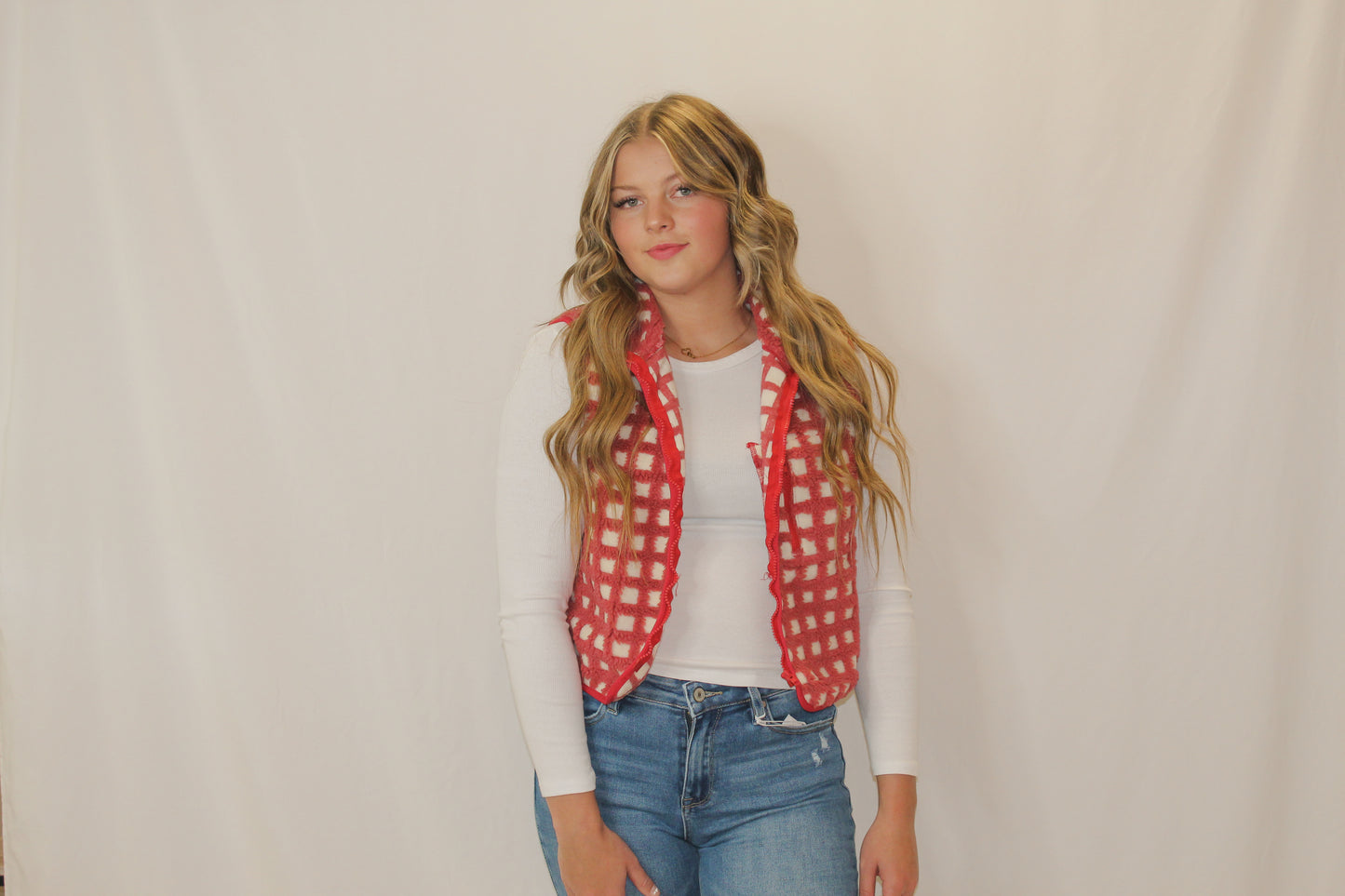 Roundup Checkered Vest