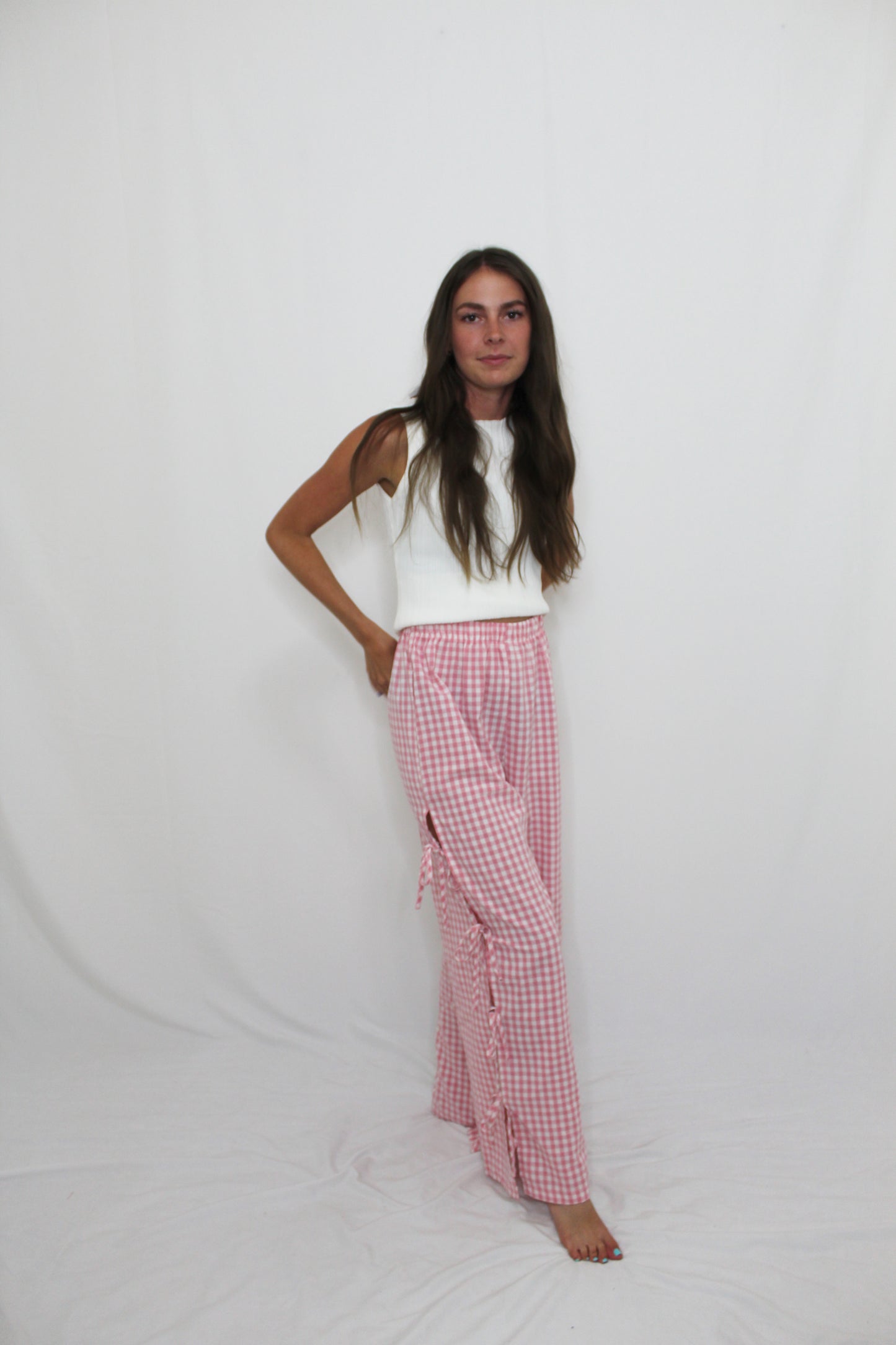 Caroline Gingham Pants