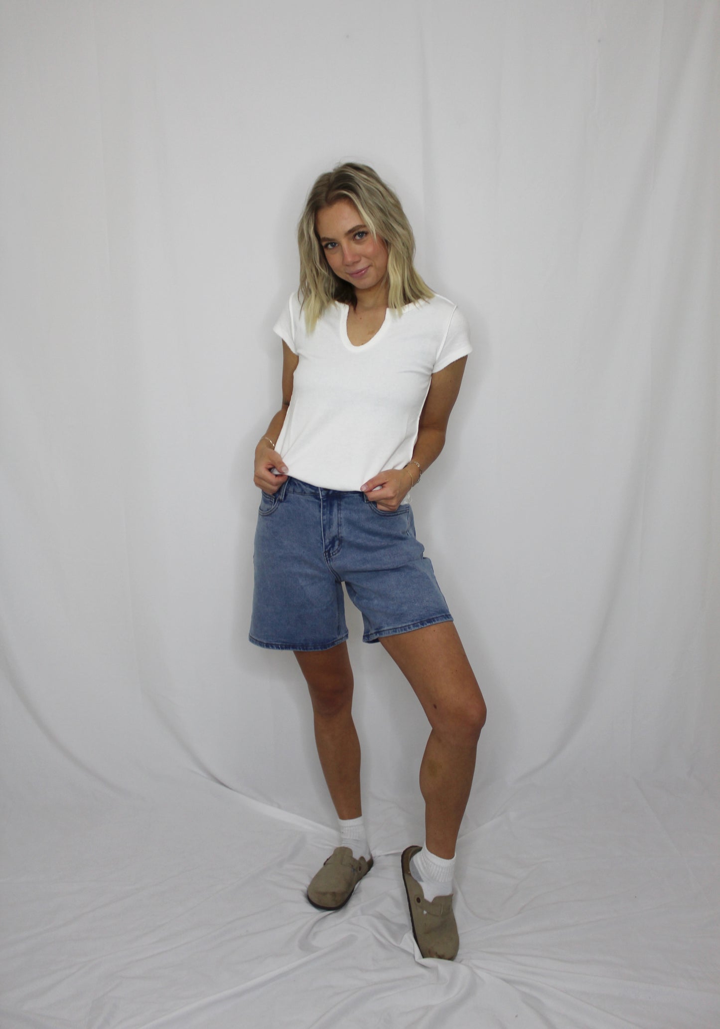 Billie Tee (White)