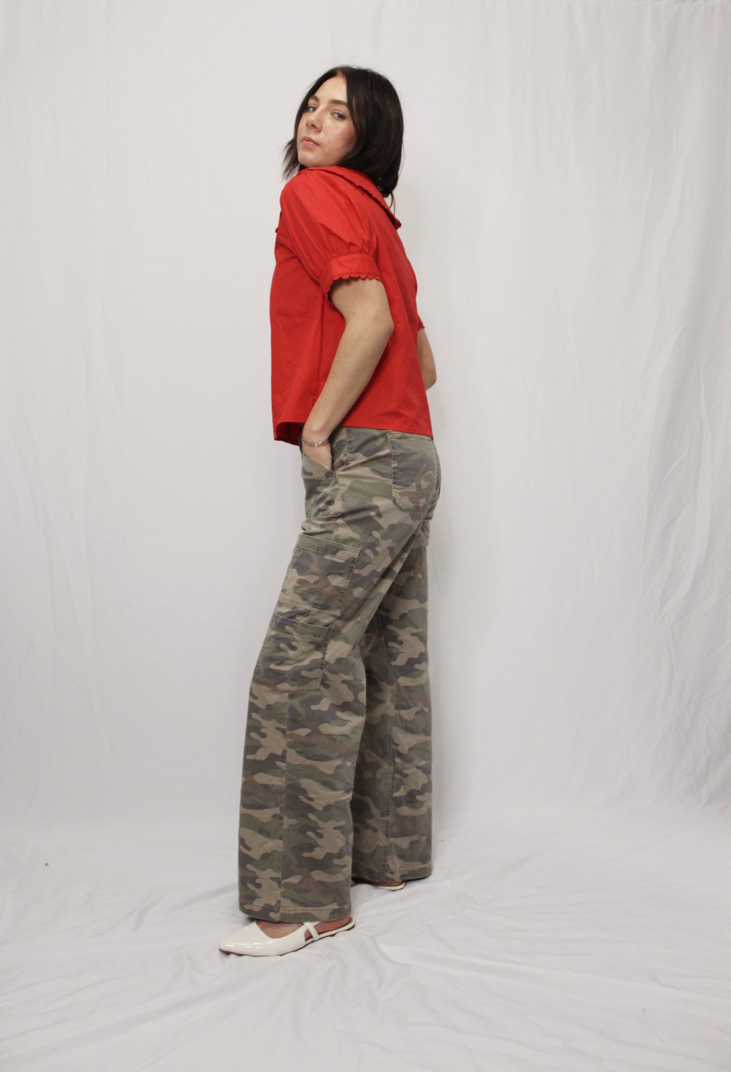 Robin Button Up Top