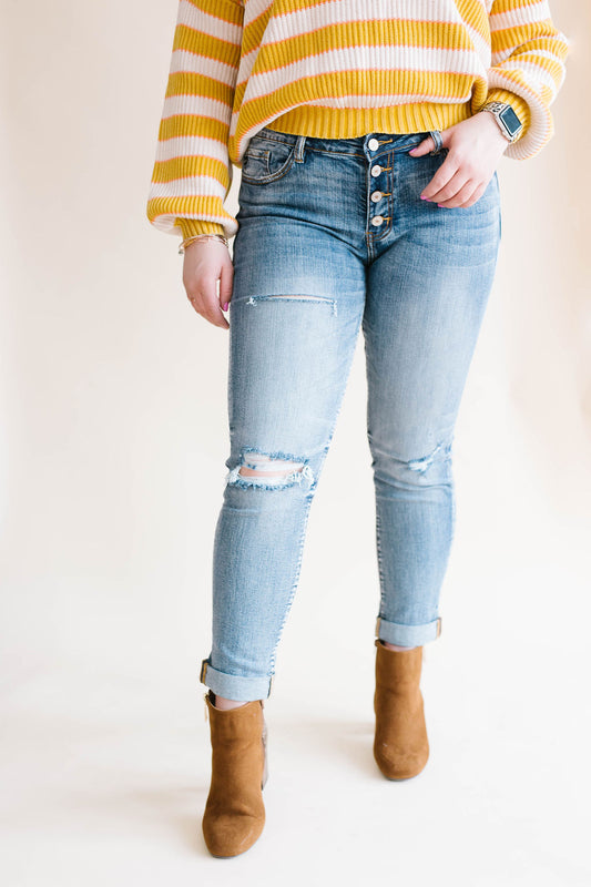 Relaxed Fit KanCan Jean