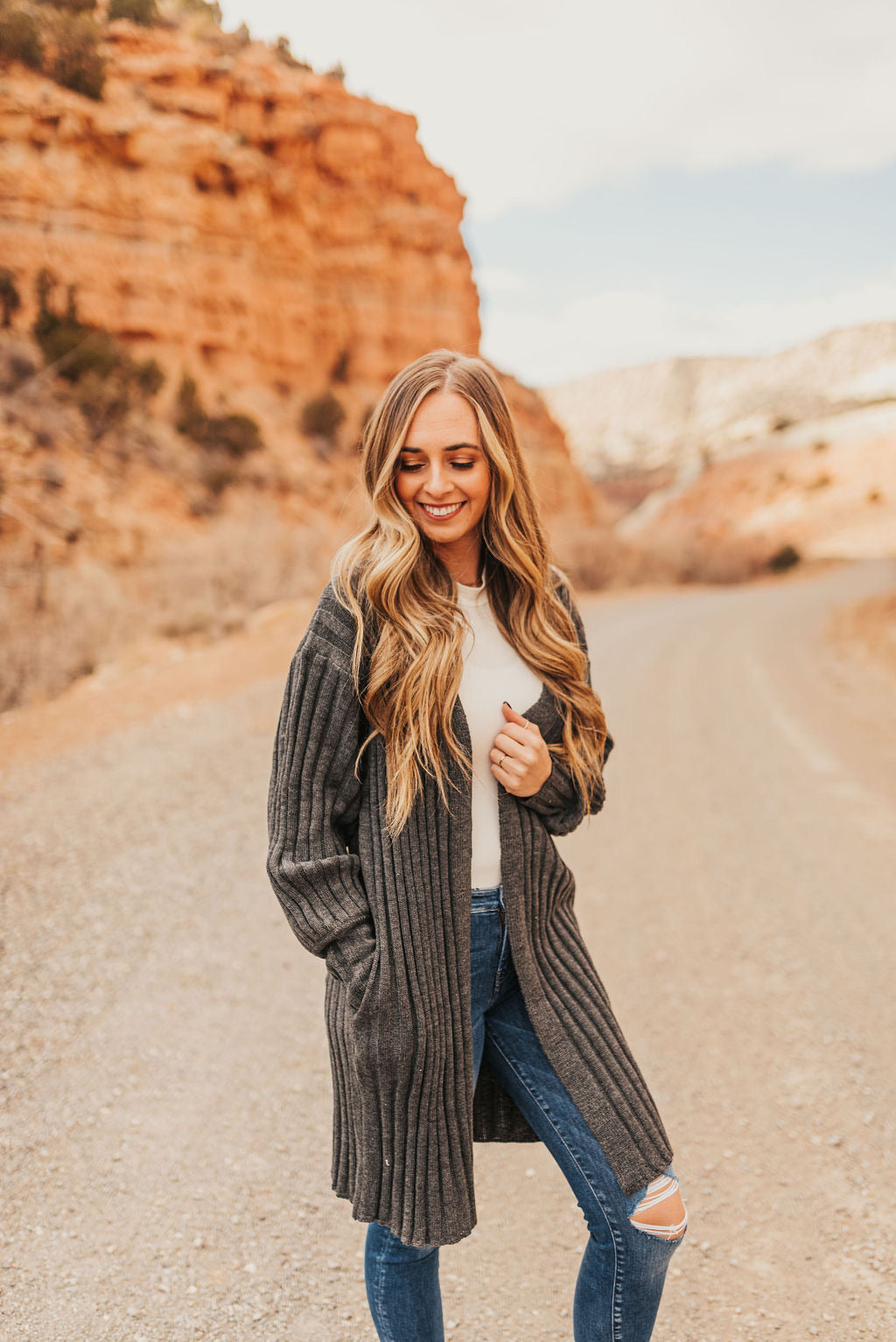 Charcoal Cardigan