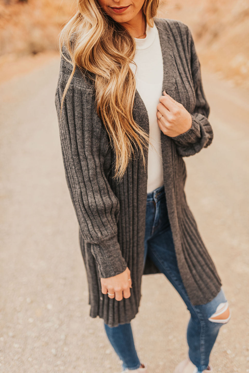 Charcoal Cardigan